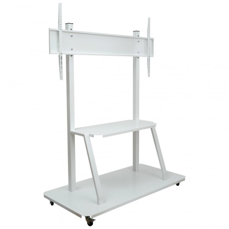 Стойка мобильная SECTOR ПС-01 подставка для телевизора/интерактивной панели 55-100" White (23793664) - фото 6