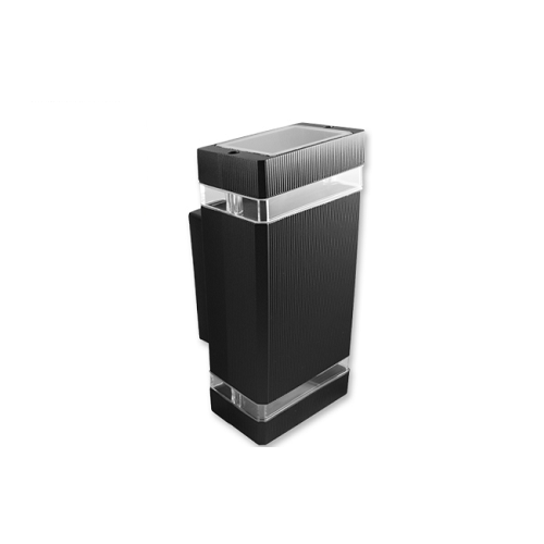 Светильник/корпус master Hana mL-1766 2хGU10 IP65 фасадный квадратный Black (1480809401)