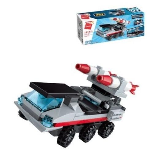 Конструктор Qman военная техника Sky Fire Missile Vehicle 77 дет.