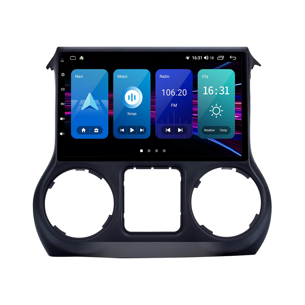 Автомагнитола штатная Torssen NF10 для Jeep Wrangler 2015-2017 г. Carplay 10" (202270738)