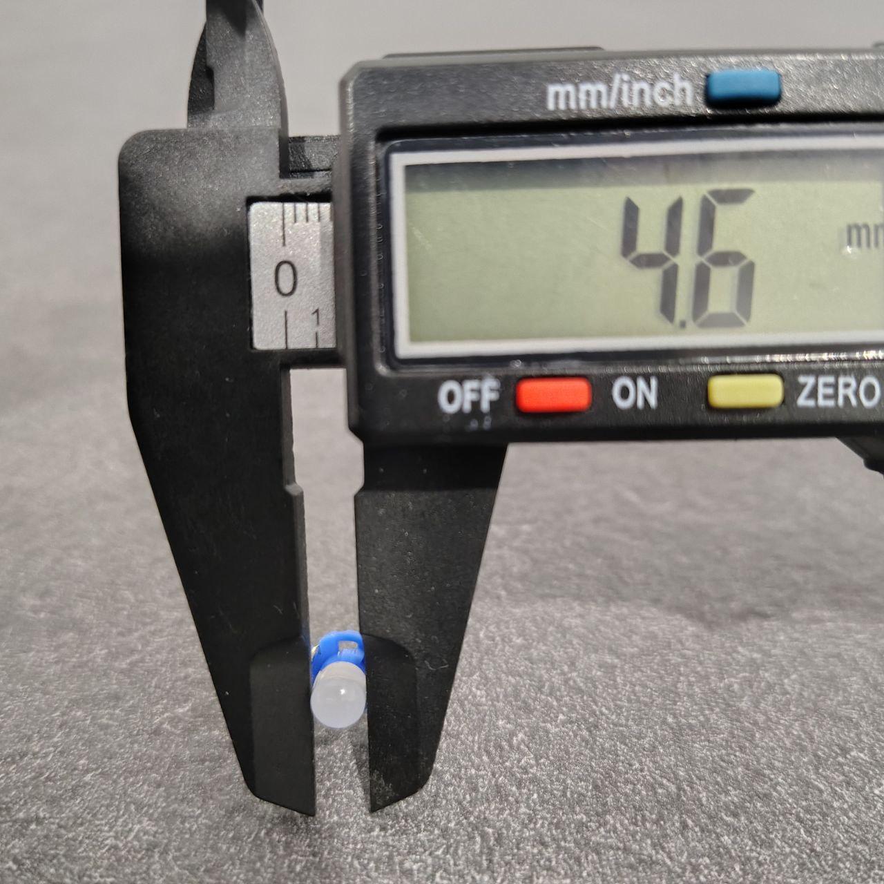 Автолампа T3 1SMD COB LED Синий (527STORE3) - фото 3