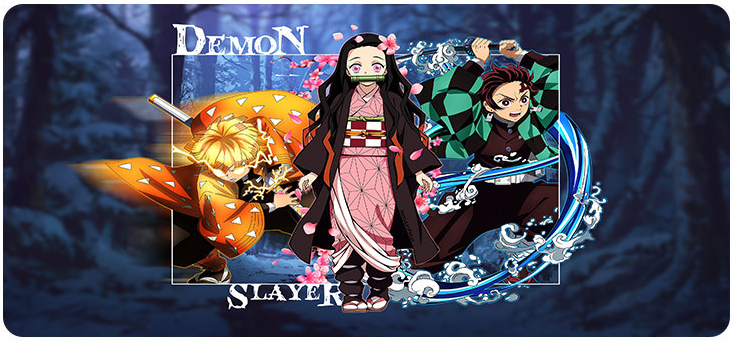 Коврик для мышки с Аниме принтом Клинок рассекающий демонов 800х300х3 мм (0025) Коврик для мышки с Аниме принтом Клинок рассекающий демонов 800х300х3 мм (0025)