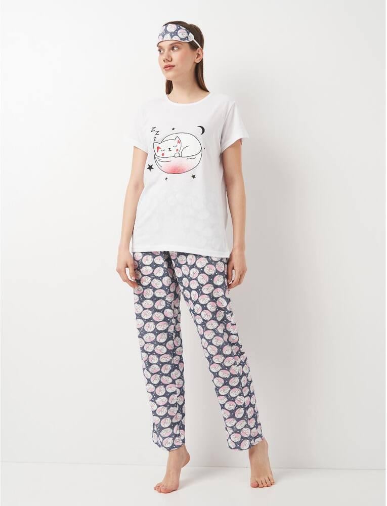 Пижама Carla Mara 3063-2409x01 женская S Белый