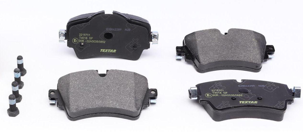 Тормозные колодки передние TEXTAR для BMW 2 F45/F46 14- Lucas Q+ (2218701)