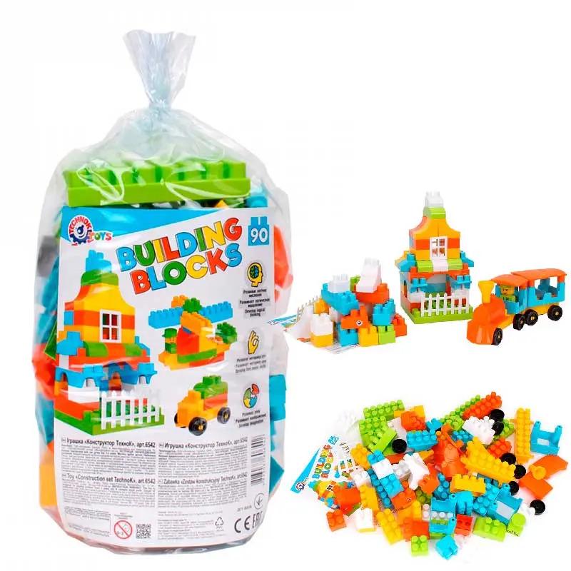 Конструктор для дітей ТехноК блочний в пакеті (6542)