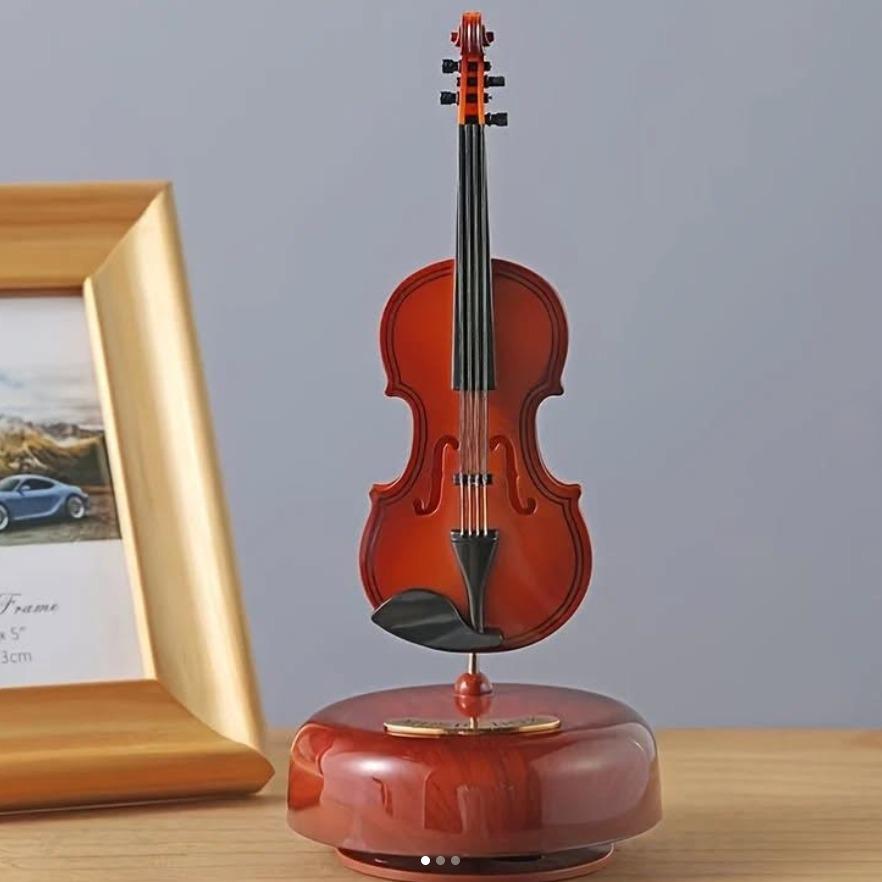 Шкатулка музыкальная G00120 Скрипка (26248817) - фото 3 Шкатулка музыкальная G00120 Скрипка (26248817) - фото 3