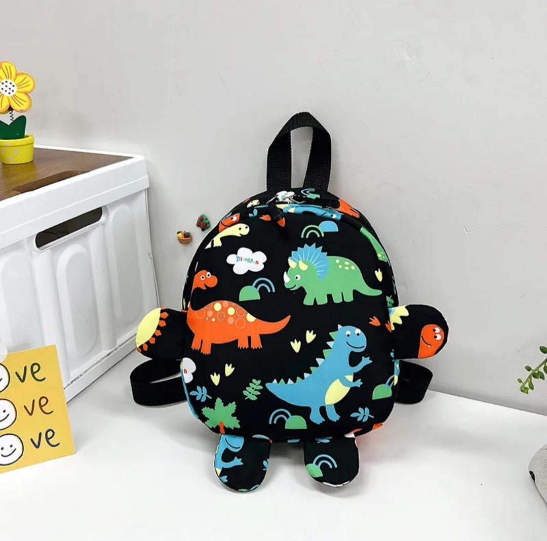 Рюкзак дитячий з динозаврами Чорний - фото 2 Рюкзак дитячий з динозаврами Чорний - фото 2