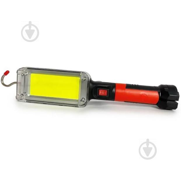 Фонарь аккумуляторный Bailong BL-8859B COB с магнитом Черный