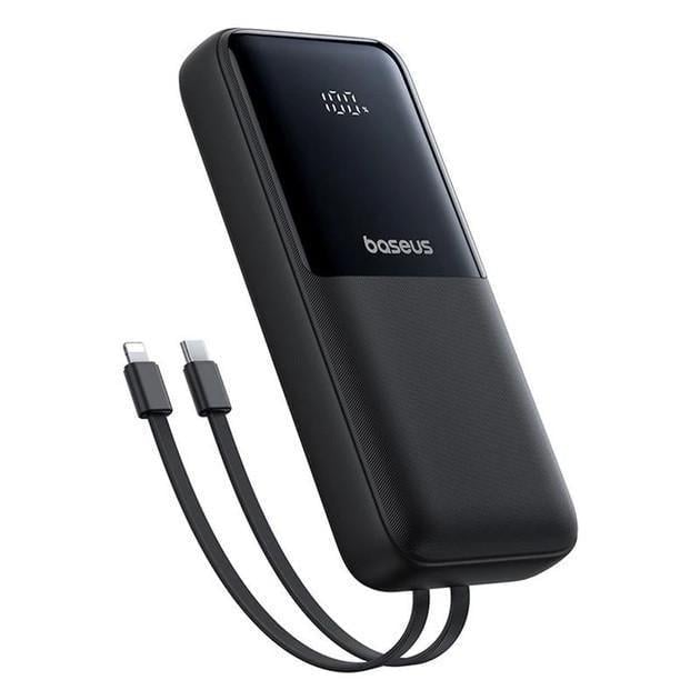 Повербанк BASEUS PPJP312 Lipow 20000 mAh 22,5w Dual-Cable Type-C/Lightning Черный (2969085076)