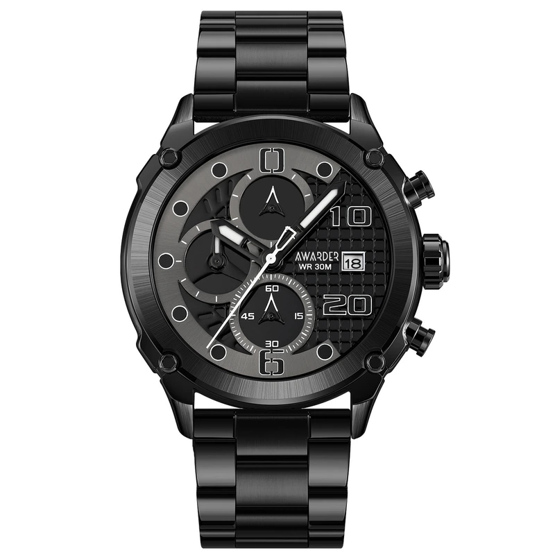 Наручний годинник Awarder 016 Black (1202-0090)