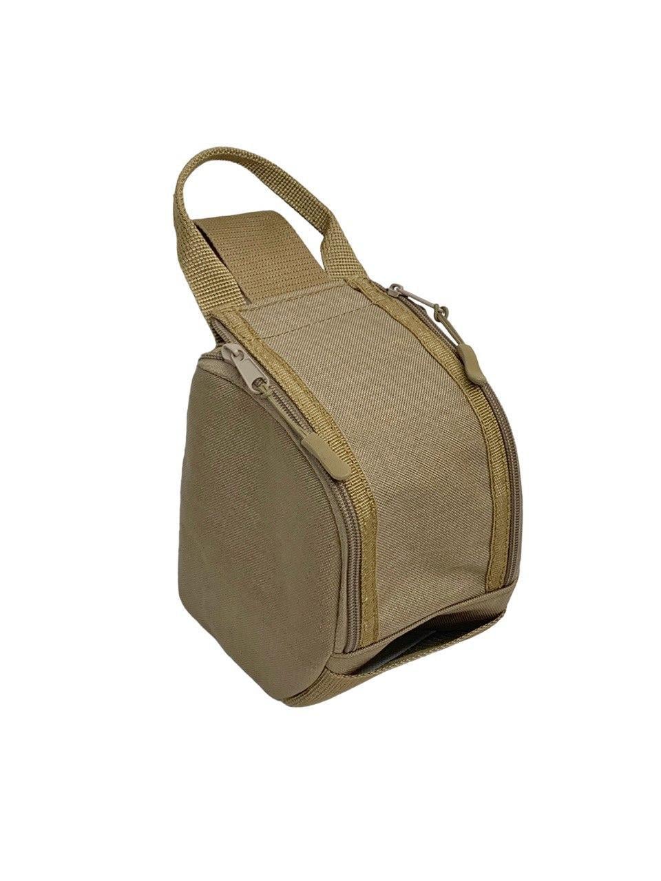 Подсумок REDCON на военные наушники увеличенный кордура 1000 D Койот (1874952115)