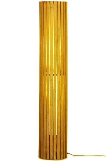 Светильник напольный из дерева Тилар Карри (НПС-002403)
