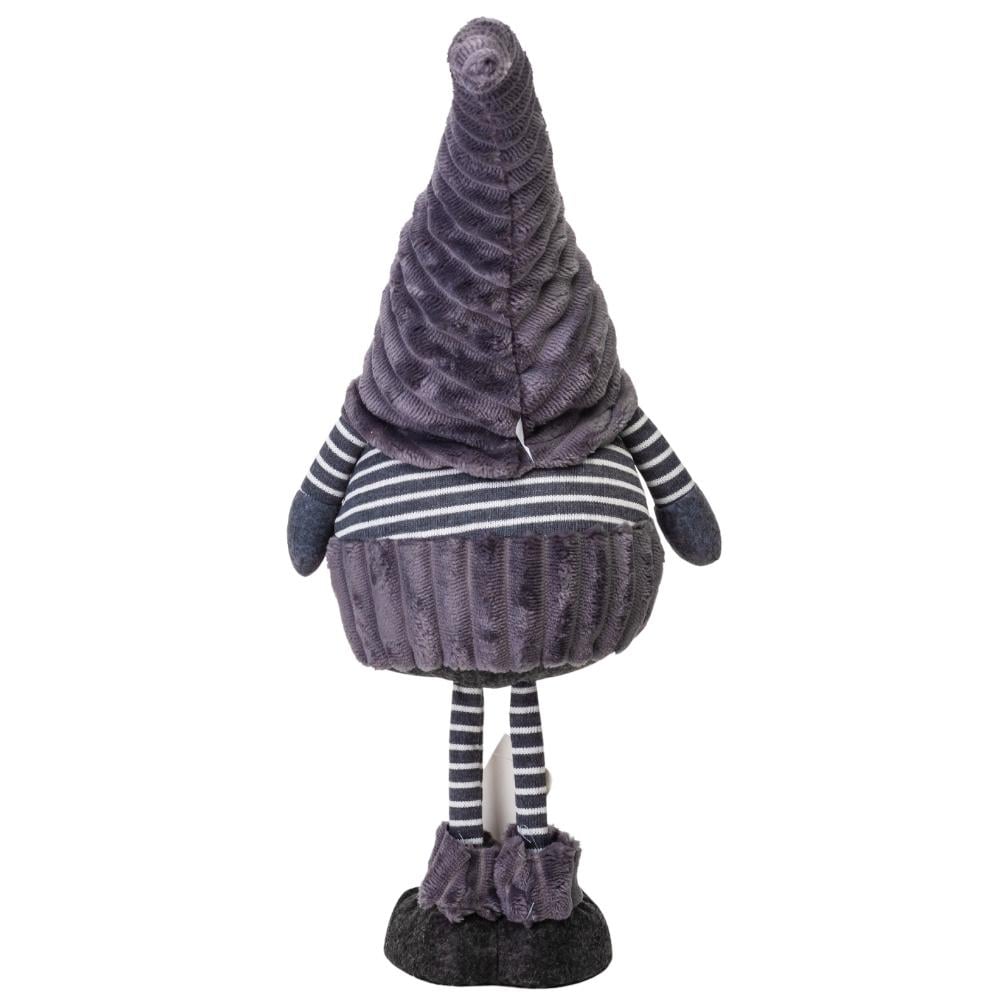 Фигурка с подсветкой гномик 71 см Серый - фото 3