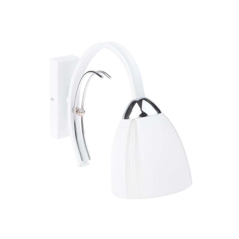 Бра направленного света настенное накладное Brille LK-546W/1 E27 WH 26-282
