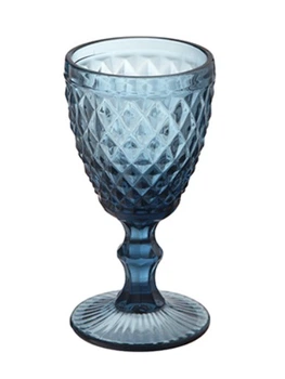 Набор бокалов 4 шт. для вина 240 мл Аргайл кобальт (9444-2)