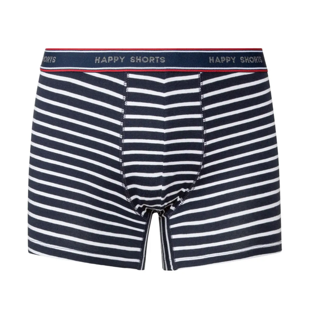 Трусы боксеры мужские Happy Shorts в полоску L Синий (9841) Трусы боксеры мужские Happy Shorts в полоску L Синий (9841)