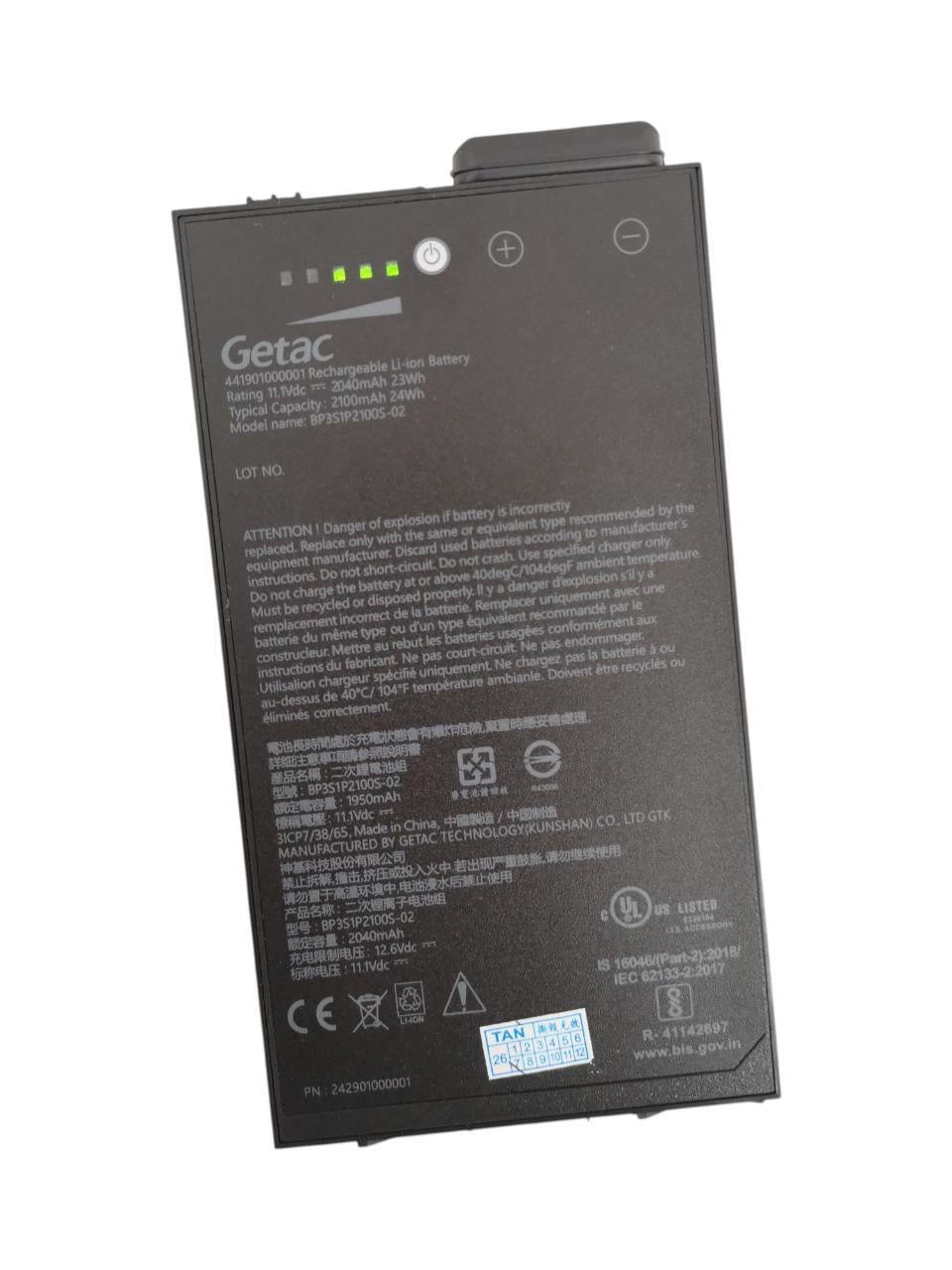 Аккумулятор для Getac B360/B360 G2/441901000001/BP3S1P2100S-02 2100mah 24Wh (36926964)