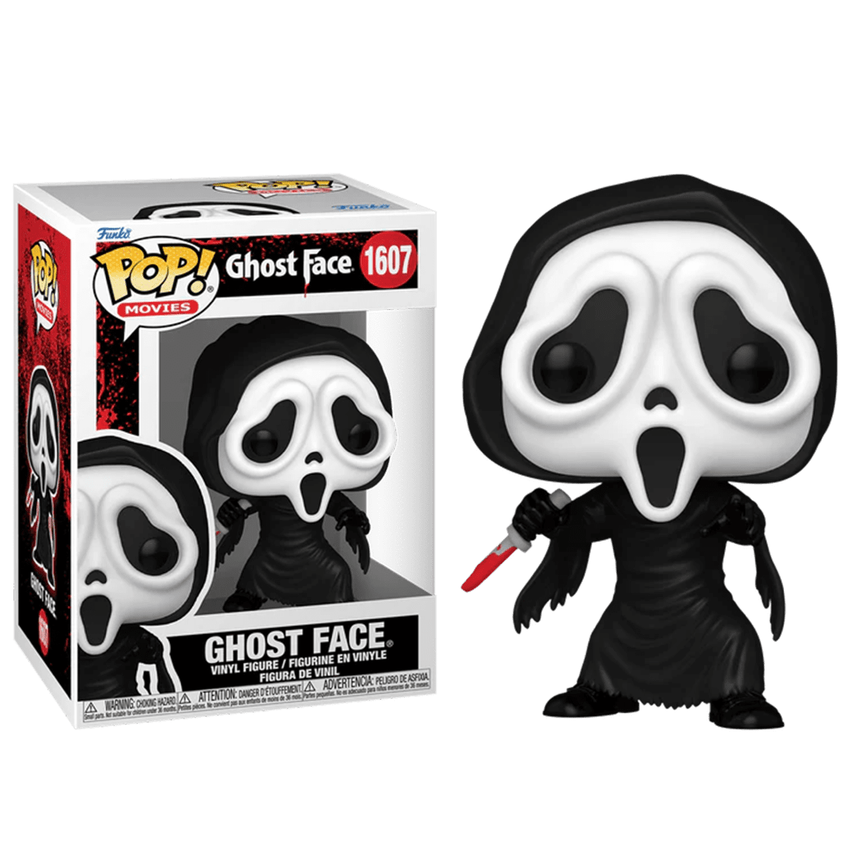 Фигурка Funko POP Призрачное лицо 1607 Светящийся в темноте из фильма Крик (2800829994)