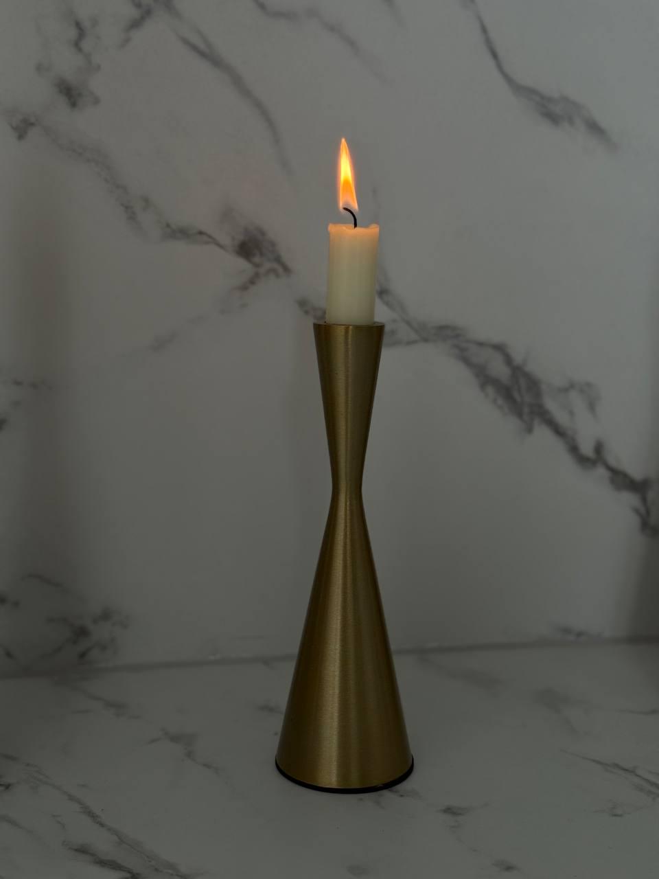 Подсвечник ArtDecor Золотая гармония S 18 см Золотой (894576)