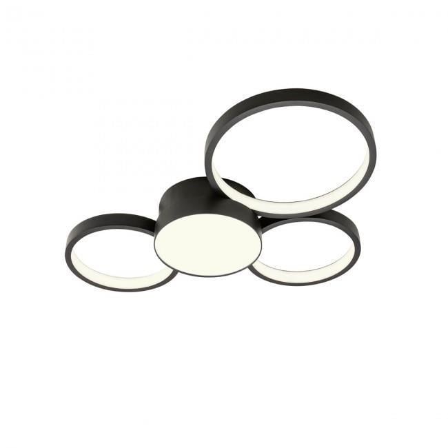 Светильник потолочный Redo Cronos Pl LED 50 W 3000K Bk 4.1.2 (01-2538)