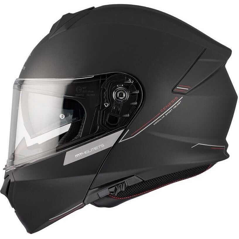 Мотошлем MT HELMETS Genesis SV A1 XS Matt Black (29170)