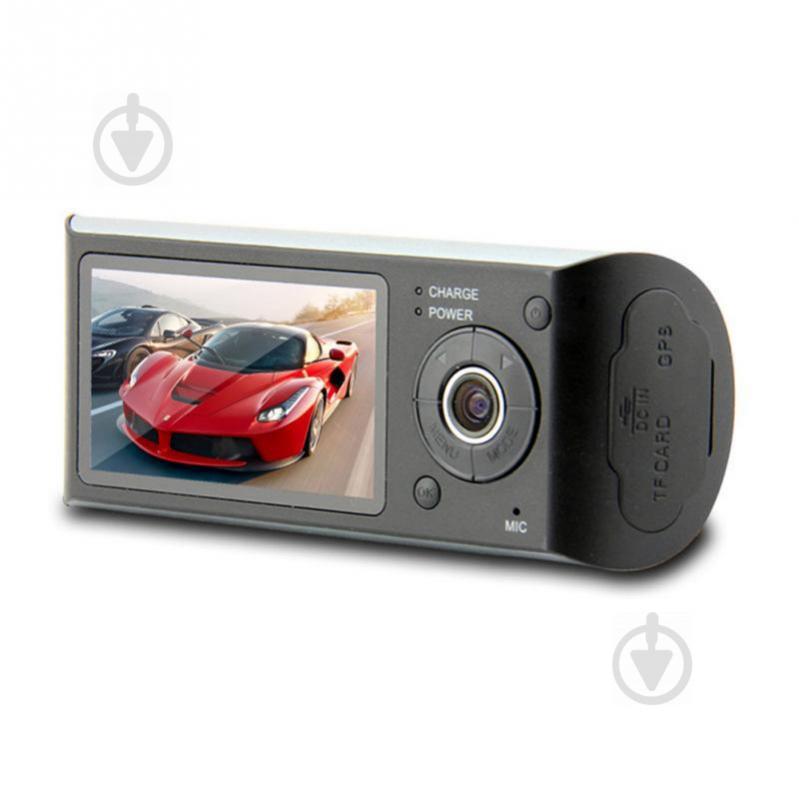 Відеореєстратор Noisy DVR R300 GPS із двома камерами (hub_3sm_401594859) - фото 3