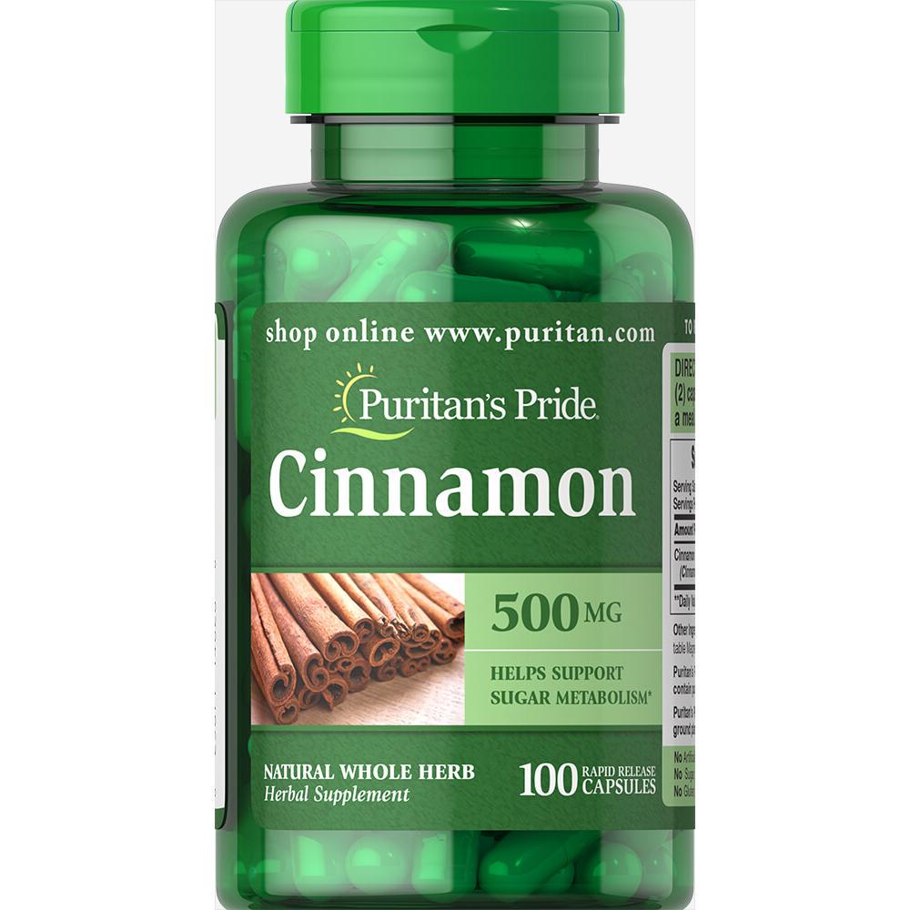 Натуральная добавка Cinnamon 500 mg 200 caps (100-67-3242141-20)