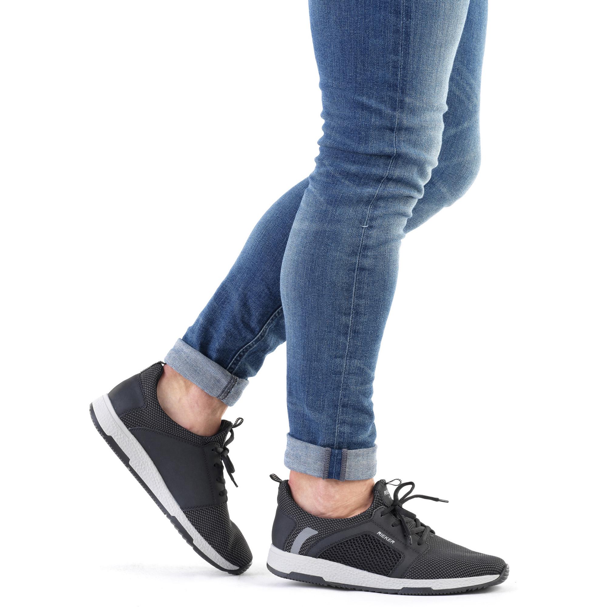 Кроссовки мужские Rieker р. 45 Черный/Серый (34980-45) - фото 12 Кроссовки мужские Rieker р. 45 Черный/Серый (34980-45) - фото 12