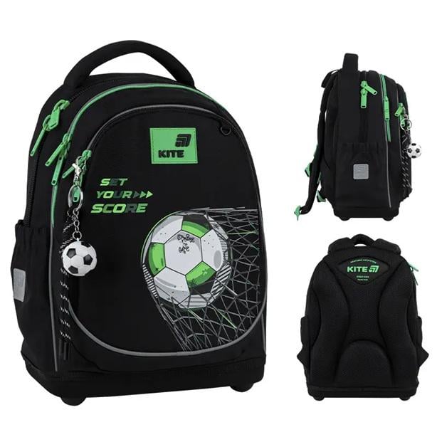 Школьный рюкзак KITE Education K26-724S-3 Football с ортопедической спинкой (996131)