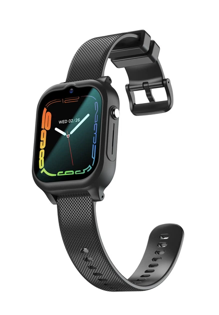 Смарт-годинник дитячий Lemfo K26 з GPS 4G Wi-Fi відеодзвінком і SIM Чорний