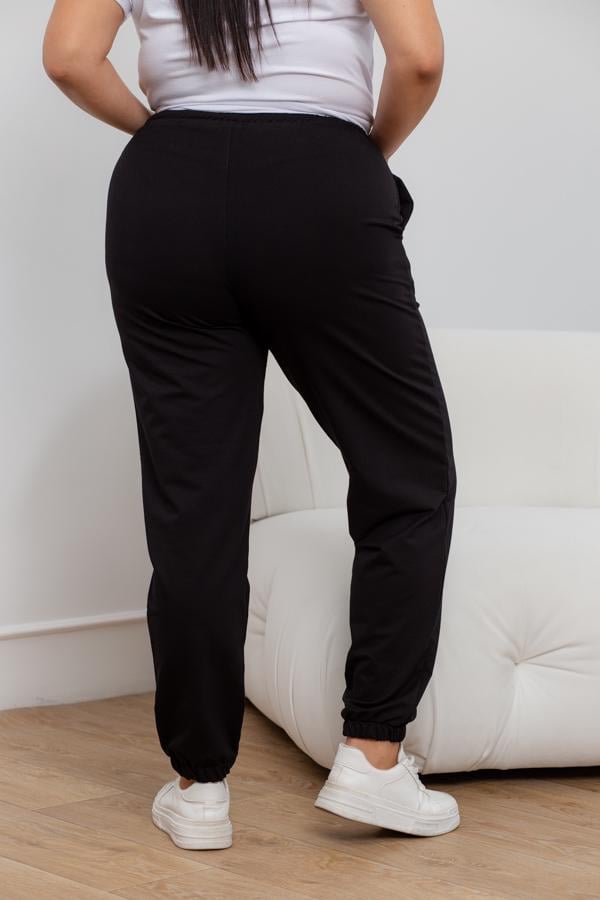 Спортивные штаны женские AKSAN XL Черный (21.908_black_48(XL)) - фото 3 Спортивные штаны женские AKSAN XL Черный (21.908_black_48(XL)) - фото 3