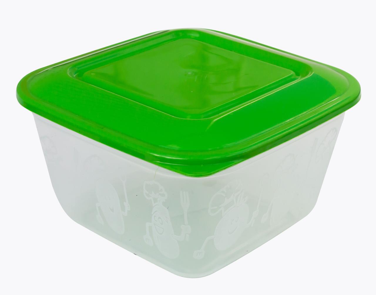 Харчовий контейнер Полимер 1 л 8х14,5х14,5 см (00-00001296)