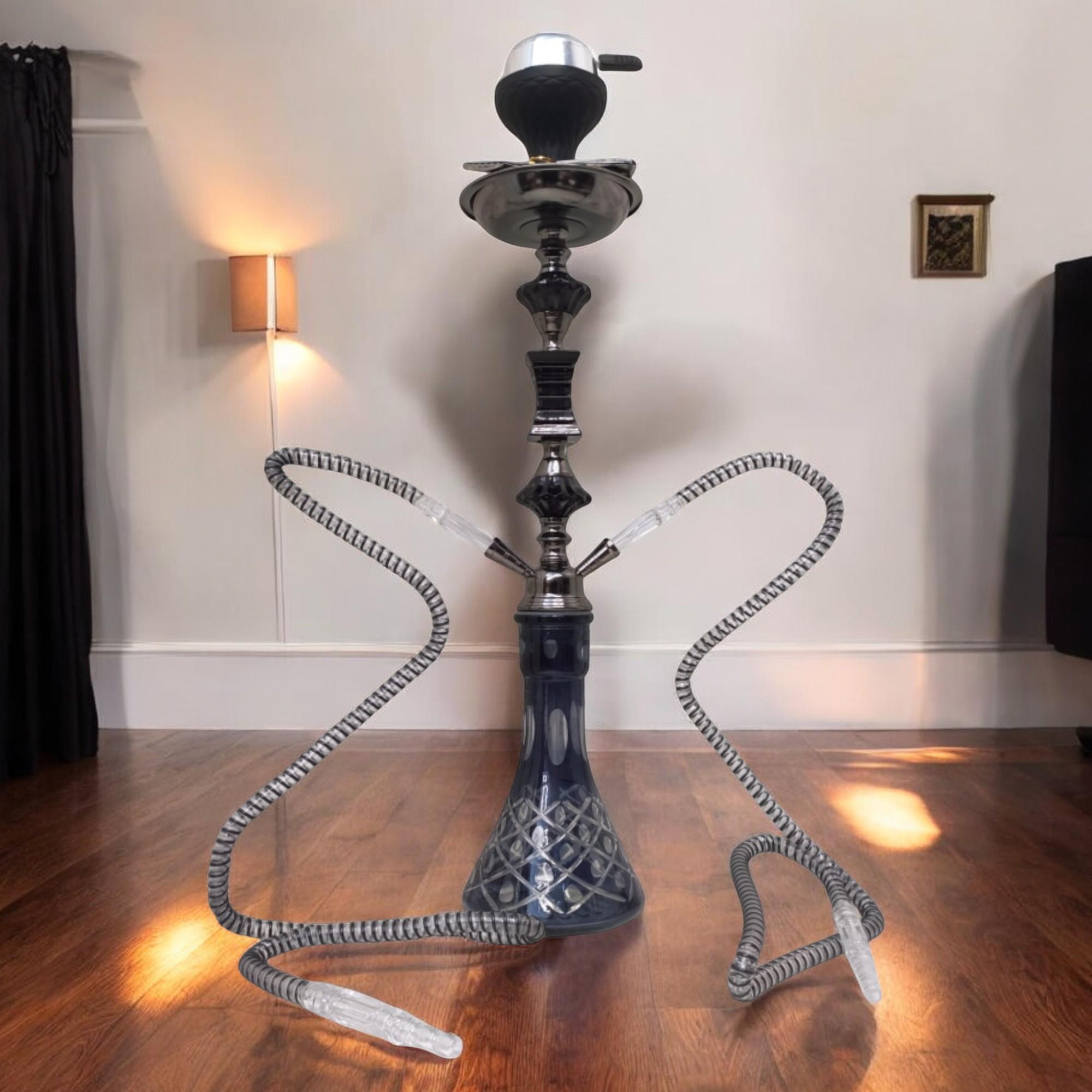 Кальян Hookah Mustafa Plus 60 см на 2 персоны Black
