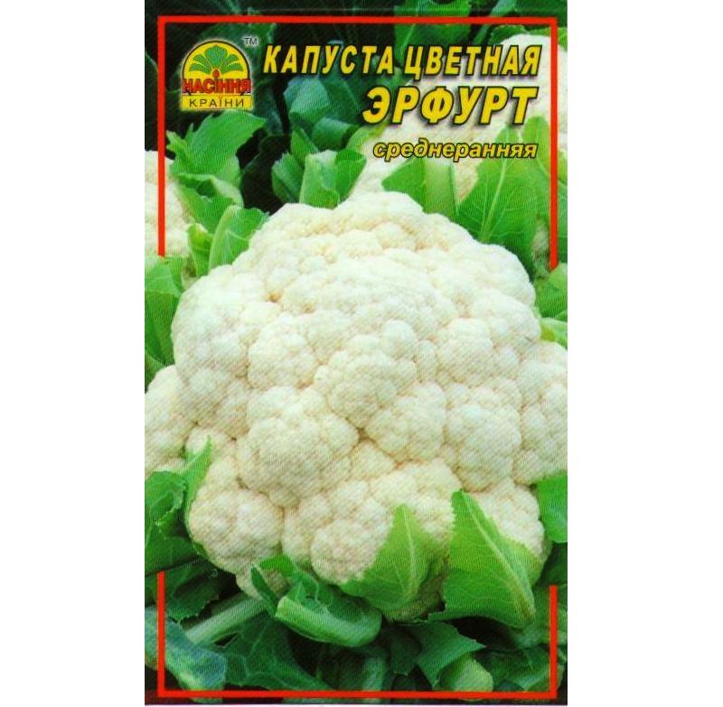 Семена капусты Насіння країни цветной Эрфурт 0,5 г (1137297639)