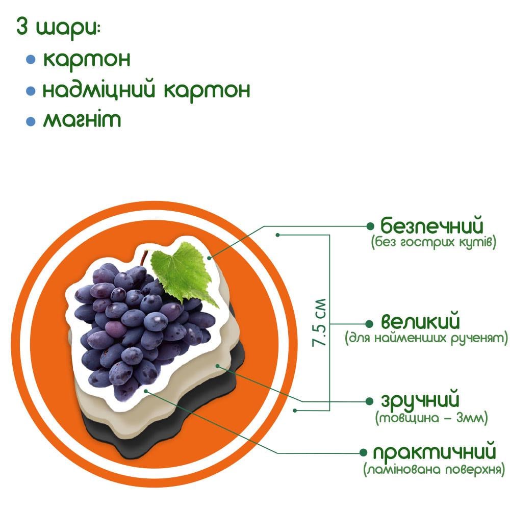 Подарунковий набір магнітів Magdum Дитячий світ 85 магнітів (ML4031-61 EN) - фото 5