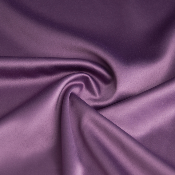 Ткань костюмно-плательная атлас IDEIA Lux 1,5 м Светлый фиолет (2200004248288)
