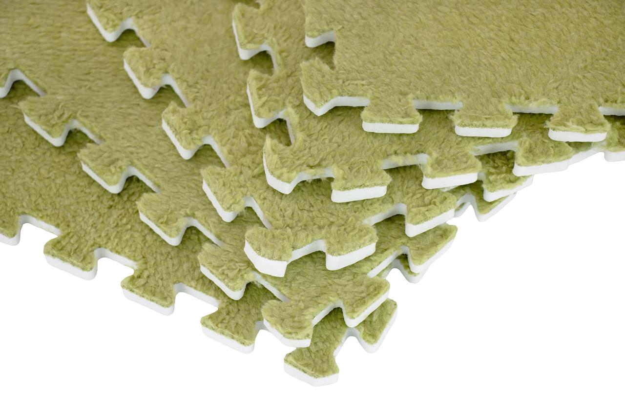 Килимок-пазл з ворсом RIAS PZ-101 1 ігровий 30x30 см Green (3_06753) - фото 5 Килимок-пазл з ворсом RIAS PZ-101 1 ігровий 30x30 см Green (3_06753) - фото 5