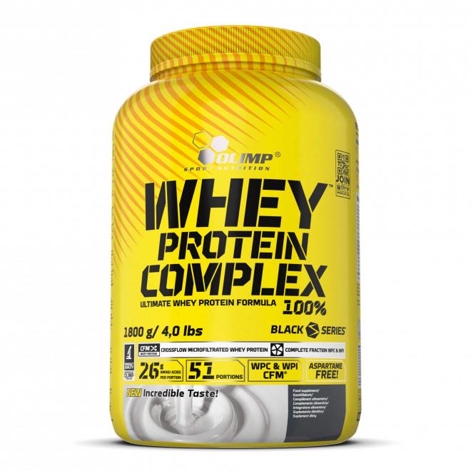 Протеин Olimp Whey Complex 100% 1,8 кг Соленая карамель (5943V12413)