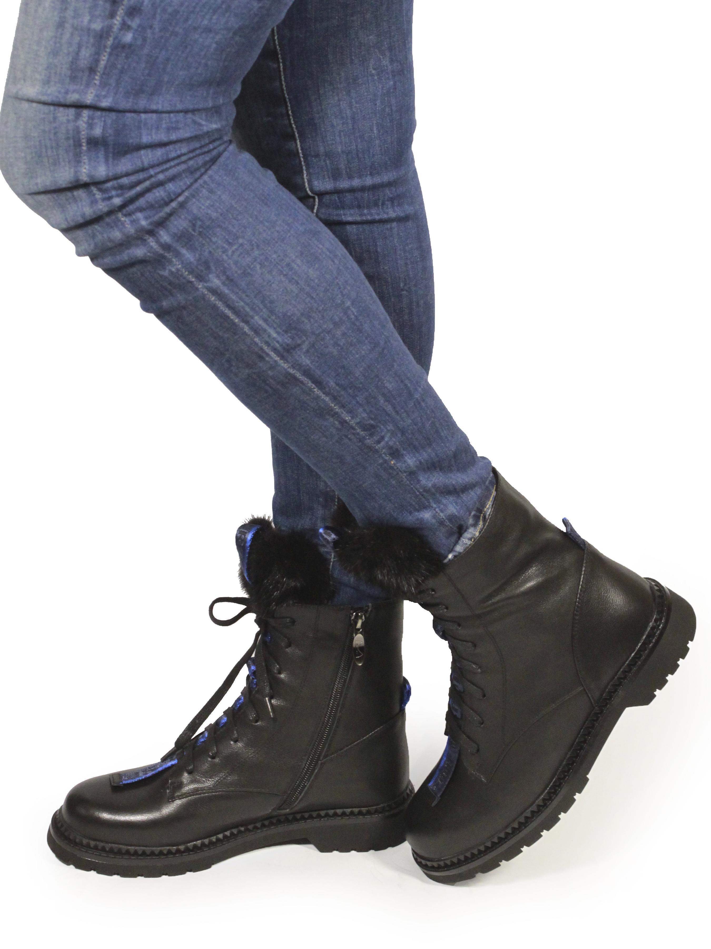 Черевики зимові жіночі It-girl р. 39 Black (X589-6-A197M-1) - фото 6 Черевики зимові жіночі It-girl р. 39 Black (X589-6-A197M-1) - фото 6