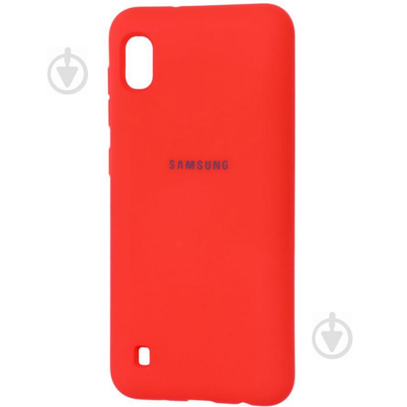Чехол Epik Silicone Case Full Protective для Samsung Galaxy A10 (A105F) Красный / Red (708974)