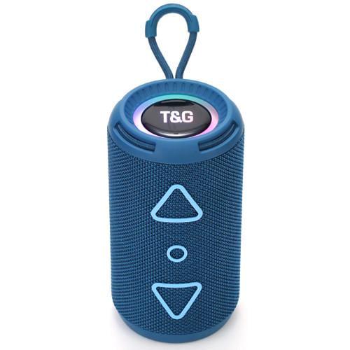 Колонка портативная Bluetooth TG656 FM Blue (2074010183)