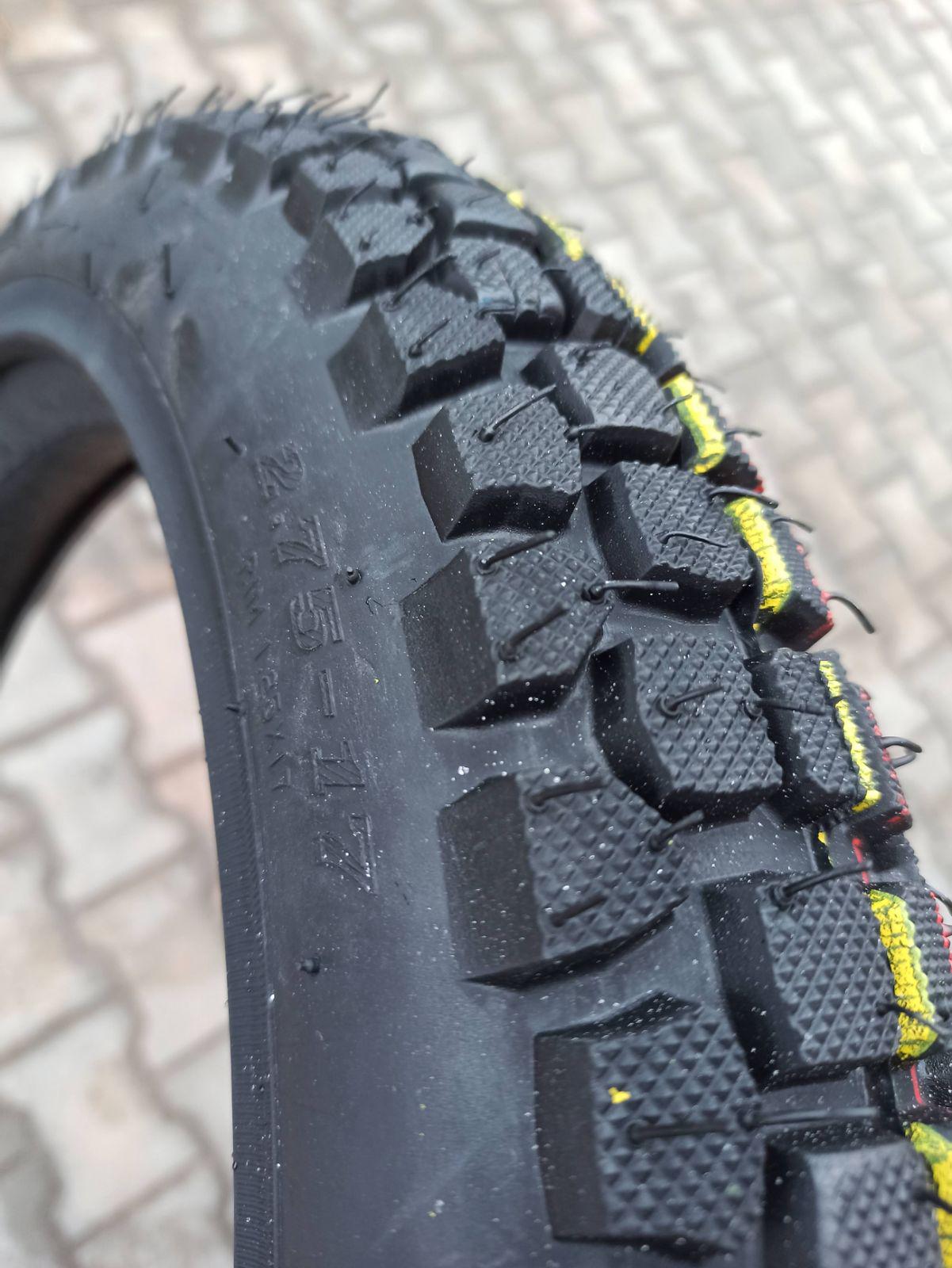 Мотошина з камерою SС-TYRE 2.75-17 R17 на мотоцикл Альфа/Дельта/Мустанг (961110981) - фото 9