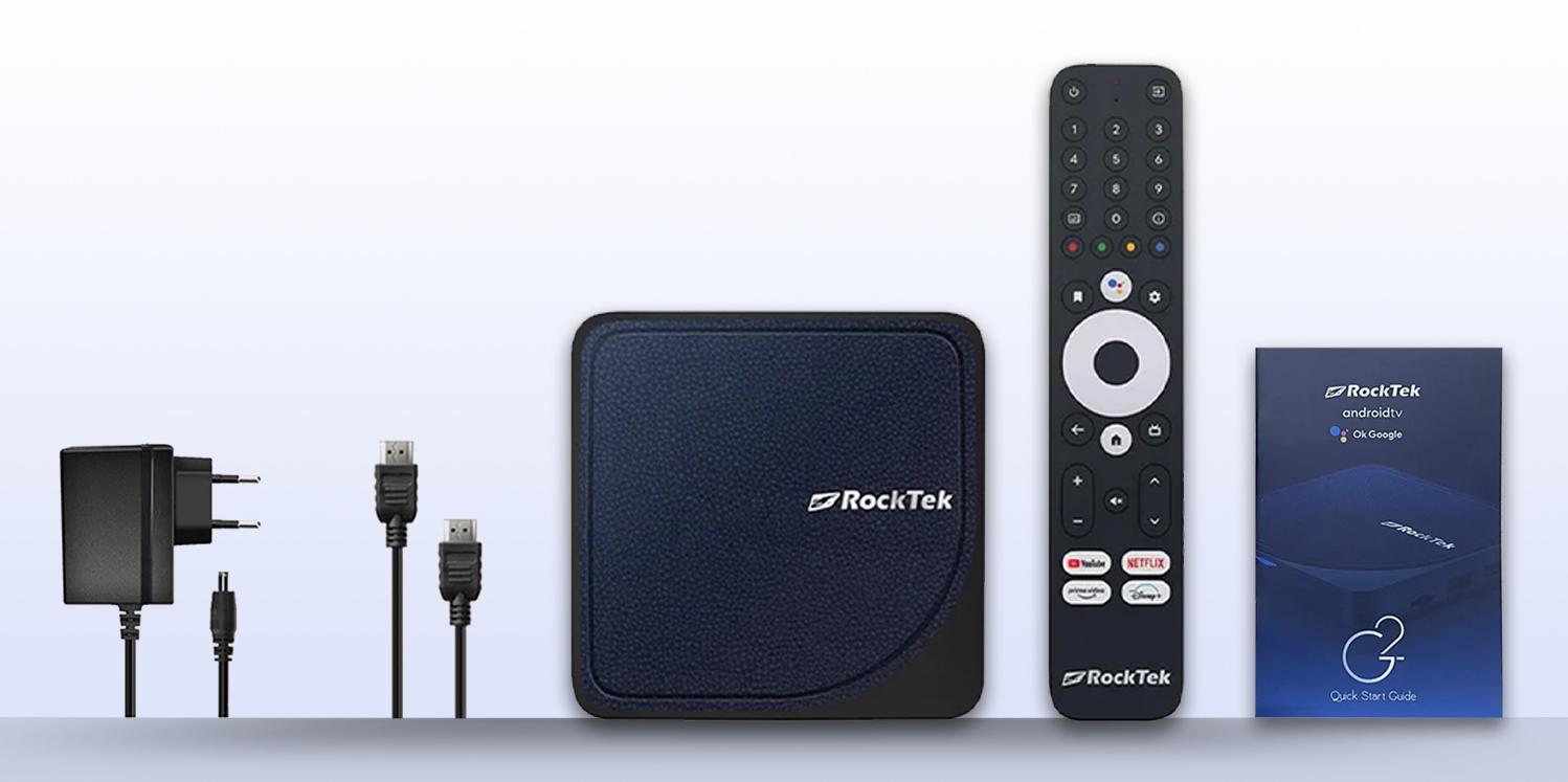 Смарт ТВ приставка RockTek G2 4/64 Gb Android TV 12 (775) - фото 7
