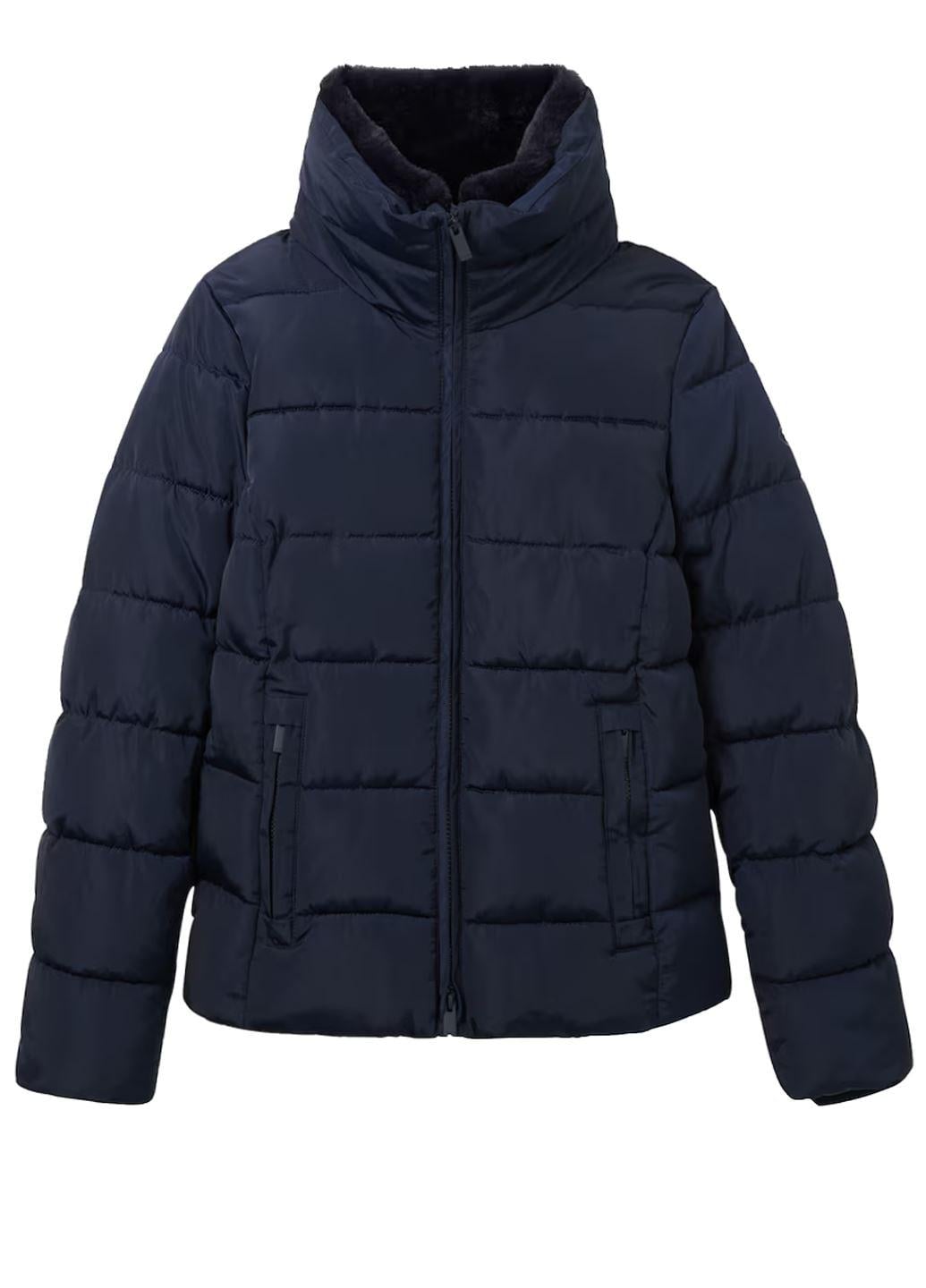 Куртка зимняя женская Tom Tailor 2XL Темно-синий (MG-00117-44)