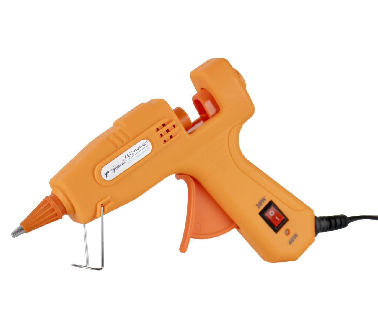 Пистолет клеевой RIAS YS-301-Q02 20W/40W под стержни 7мм Orange (3_06653) - фото 2 Пистолет клеевой RIAS YS-301-Q02 20W/40W под стержни 7мм Orange (3_06653) - фото 2