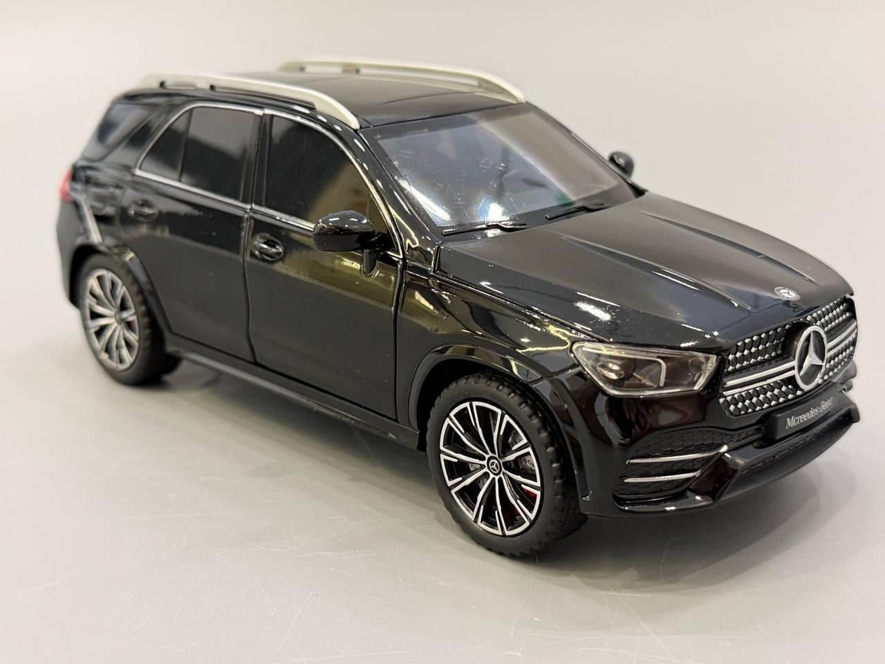 Машинка Mercedes GLE Авто Эксперт металлопластик 1:24 звук/свет/инерция Черный (1841-12)
