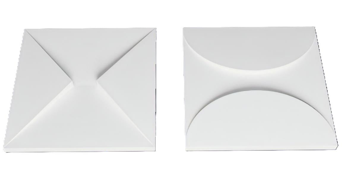 3D-панель гипсовая Орак 333x333x32 мм - фото 2 3D-панель гипсовая Орак 333x333x32 мм - фото 2