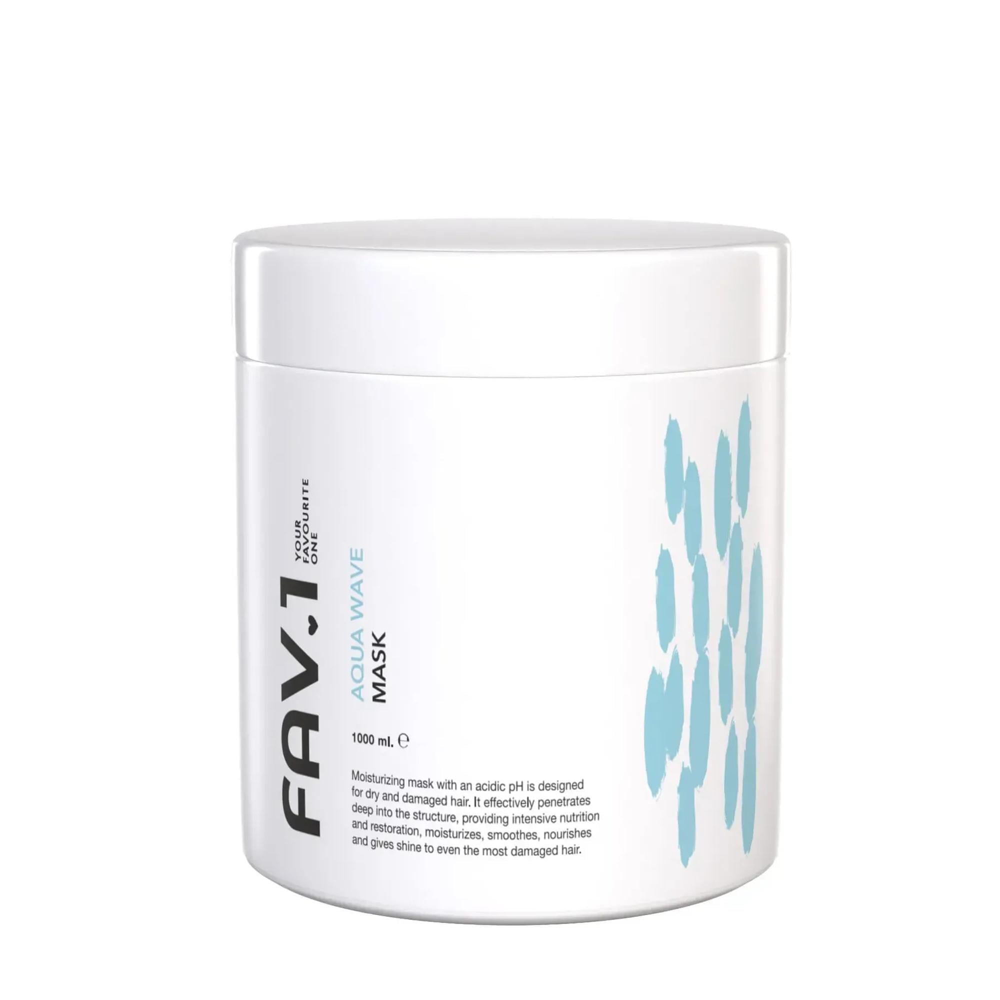 Маска увлажняющая с кислым уровнем pH FAV.1 Aqua WAVE MASK 1000 мл (31558821)