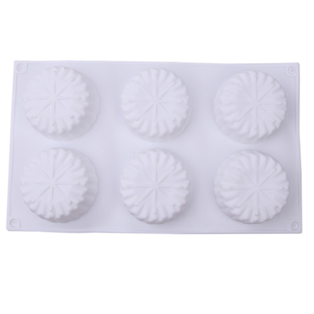 Форма силиконовая для эвроторта Цветок оригами 29,5х17 см 6 шт. (2356744497)