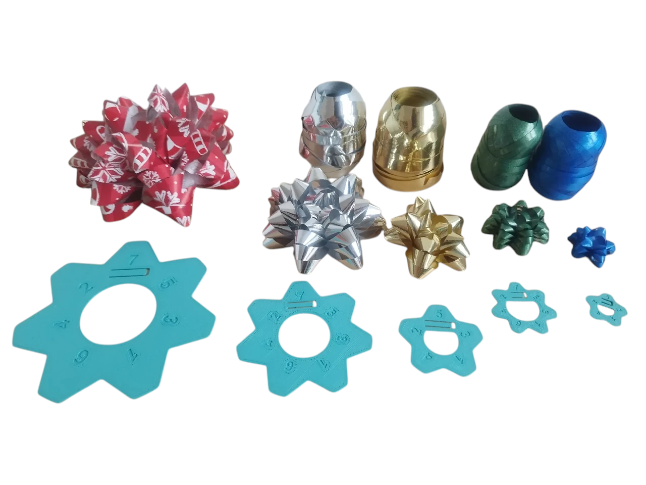 Инструменты для изготовления цветов из ленты Ribbon Flower Maker Quick and Easy with Step-by-Step 3D печать